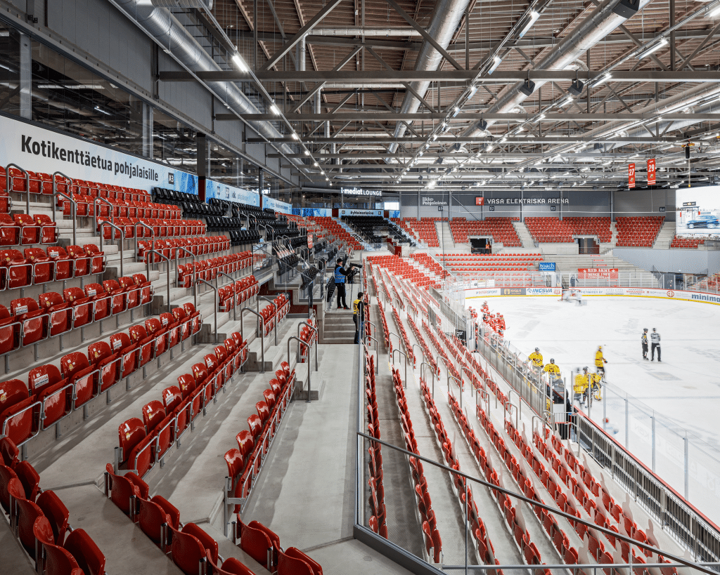 VAASAN S HK AREENA VASA ELEKTRISKA ARENA Laaja Arkitekter Ab